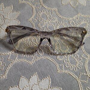 5/$13| ***** Semi cat eye computer plastic regular transparent eyeglass …